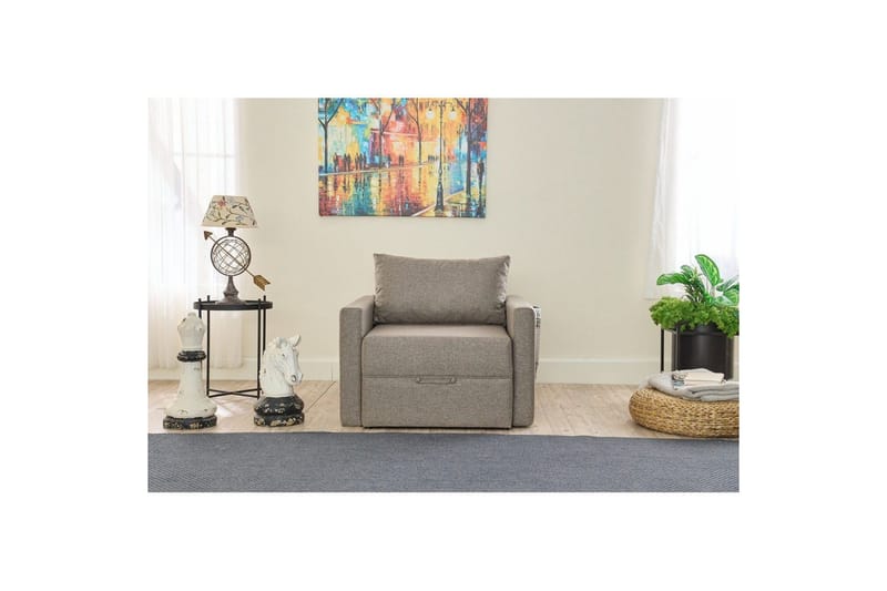 Savra Sovelænestol - Brun - Møbler - Sofaer - Sovesofaer