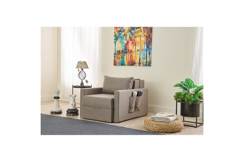 Savra Sovelænestol - Brun - Møbler - Sofaer - Sovesofaer