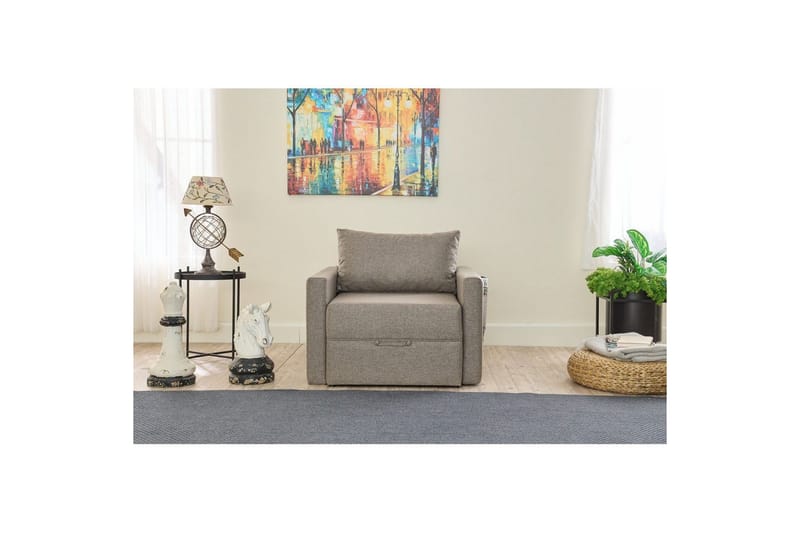 Savra Sovelænestol - Brun - Møbler - Sofaer - Sovesofaer