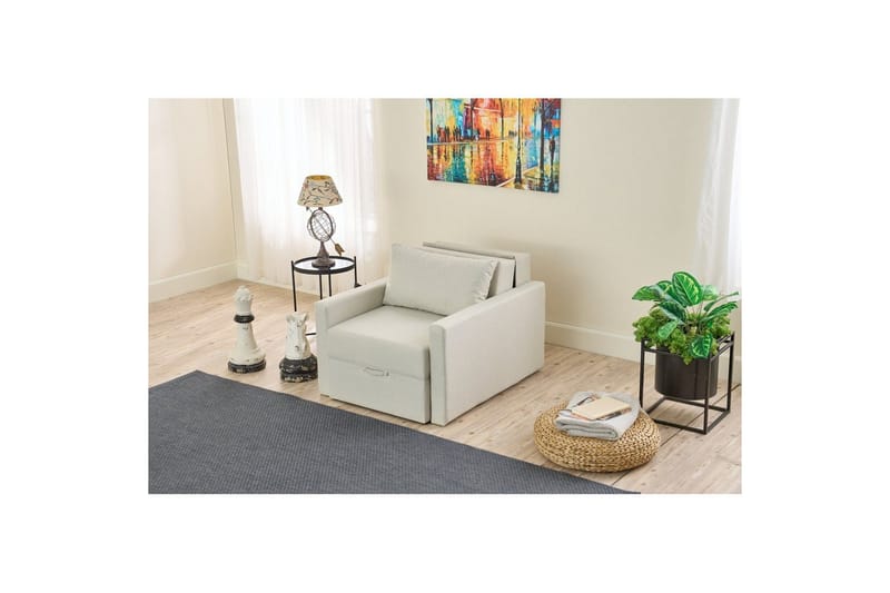 Savra Sovelænestol - Creme - Møbler - Sofaer - Sovesofaer