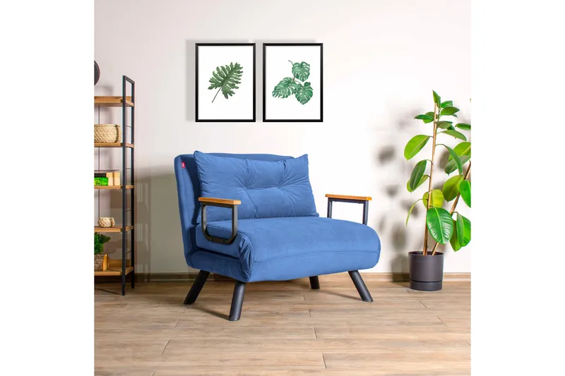 Alfredton Sovesofa 175x60 cm, Blå