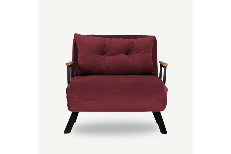 Alfredton Sovesofa 175x60 cm - Rød - Møbler - Stole & lænestole - Lænestole - Sengestol