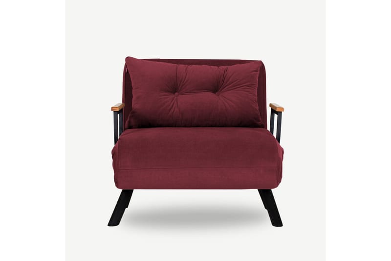 Alfredton Sovesofa 175x60 cm - Rød - Møbler - Stole & lænestole - Lænestole - Sengestol