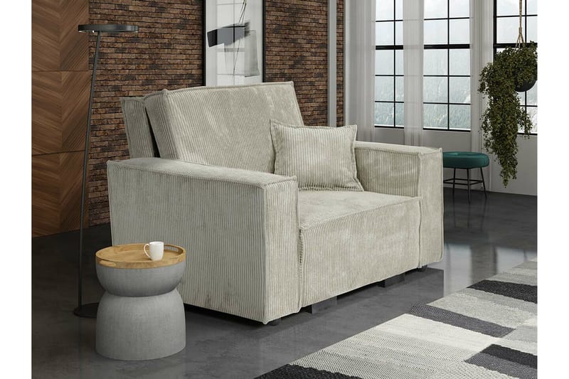 Denegal Bäddfåtölj beige - Møbler - Stole & lænestole - Lænestole - Sengestol