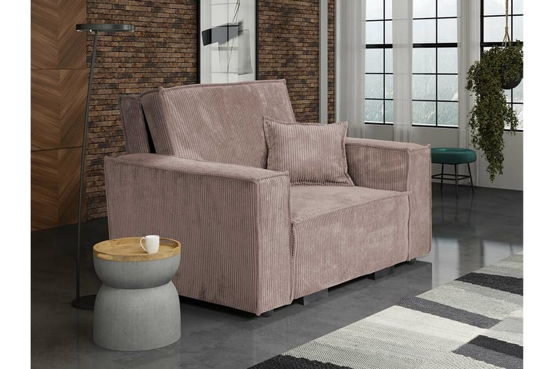 Denegal Bäddfåtölj Brown - Møbler - Stole & lænestole - Lænestole - Sengestol