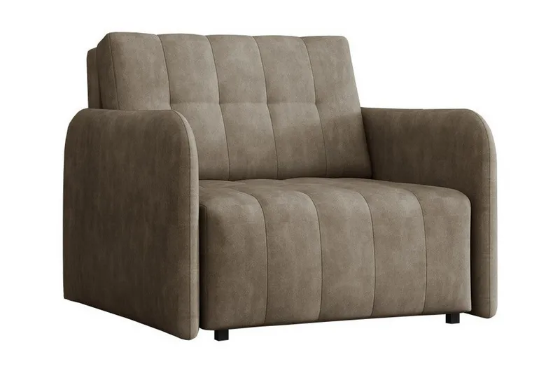 Denegal Bäddfåtölj Brown/Beige - Møbler - Stole & lænestole - Lænestole - Sengestol