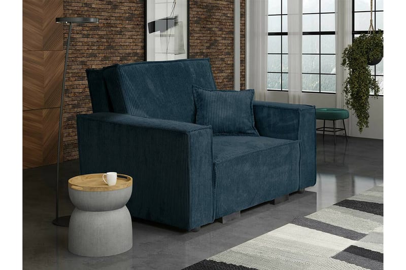 Denegal Bäddfåtölj Dark blue - Møbler - Stole & lænestole - Lænestole - Sengestol