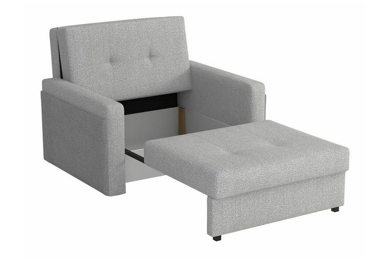 Denegal Bäddfåtölj Dark grey - Møbler - Stole & lænestole - Lænestole - Sengestol