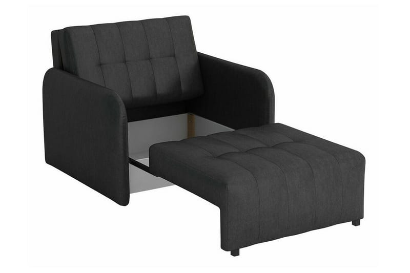 Denegal Bäddfåtölj Dark grey - Møbler - Stole & lænestole - Lænestole - Sengestol