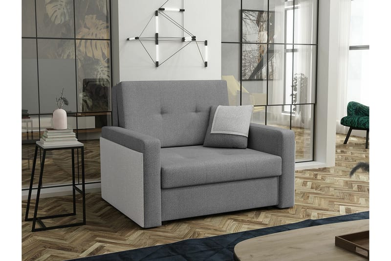 Denegal Bäddfåtölj Dark grey - Møbler - Stole & lænestole - Lænestole - Sengestol