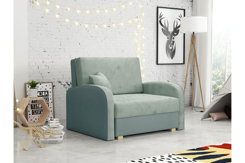 Denegal Bäddfåtölj Green - Møbler - Stole & lænestole - Lænestole - Sengestol