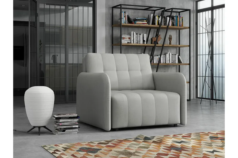 Denegal Bäddfåtölj Light grey/Dark grey - Møbler - Stole & lænestole - Lænestole - Sengestol