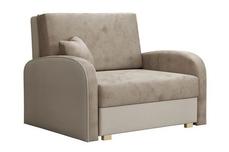 Denegal Bæddfåtölj, Brun