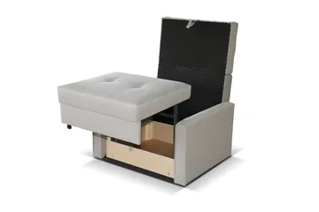 Hemmingsberga Sofa - Grå - Møbler - Stole & lænestole - Lænestole - Sengestol