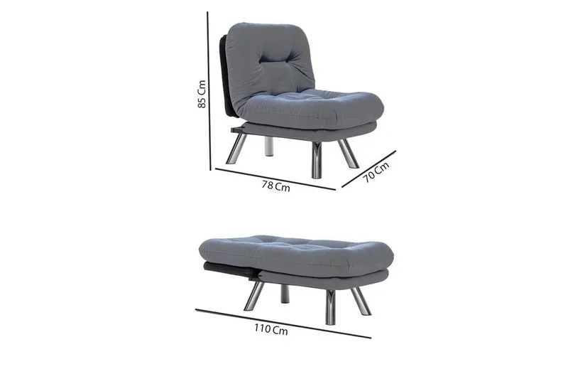 Kingaroy Sovelænestol - Cream - Møbler - Stole & lænestole - Lænestole - Sengestol