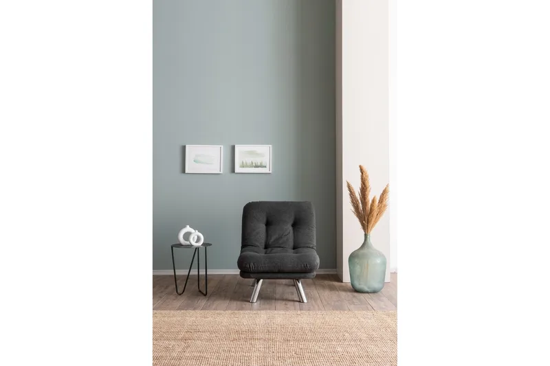 Kingaroy Sovelænestol - Mørkegrå - Møbler - Stole & lænestole - Lænestole - Sengestol