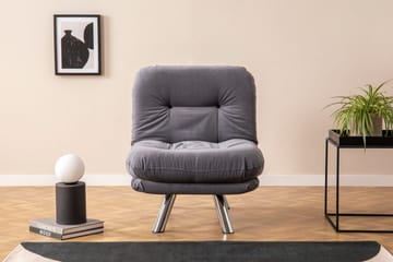 Kingaroy Sovesofa 110x70 cm - Grå - Møbler - Stole & lænestole - Lænestole - Sengestol