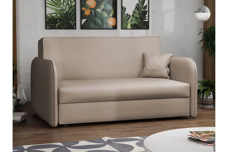Viva Sovesofa - Beige - Møbler - Sofaer - Sovesofaer