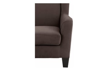 Silfa lænestol Microfiber - Brun - Møbler - Stole & lænestole - Lænestole - Øreklapstol