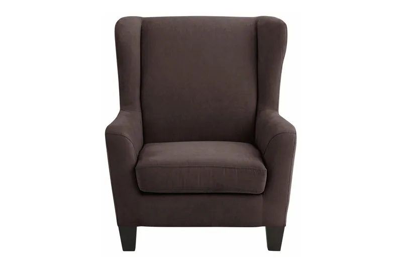 Silfa lænestol Microfiber - Brun - Møbler - Stole & lænestole - Lænestole - Øreklapstol