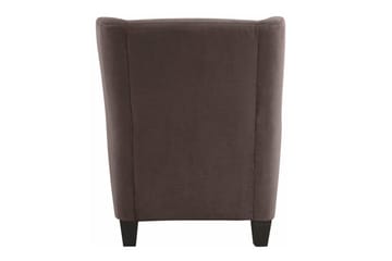 Silfa lænestol Microfiber - Brun - Møbler - Stole & lænestole - Lænestole - Øreklapstol