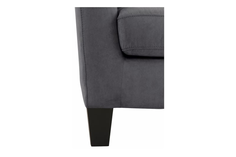 Silfa lænestol Microfiber - Grå - Møbler - Stole & lænestole - Lænestole