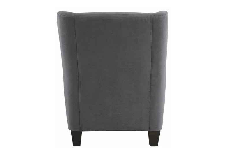 Silfa lænestol Microfiber - Grå - Møbler - Stole & lænestole - Lænestole - Øreklapstol