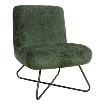 Slipperstol HOME4YOU Farica Mosgrøn