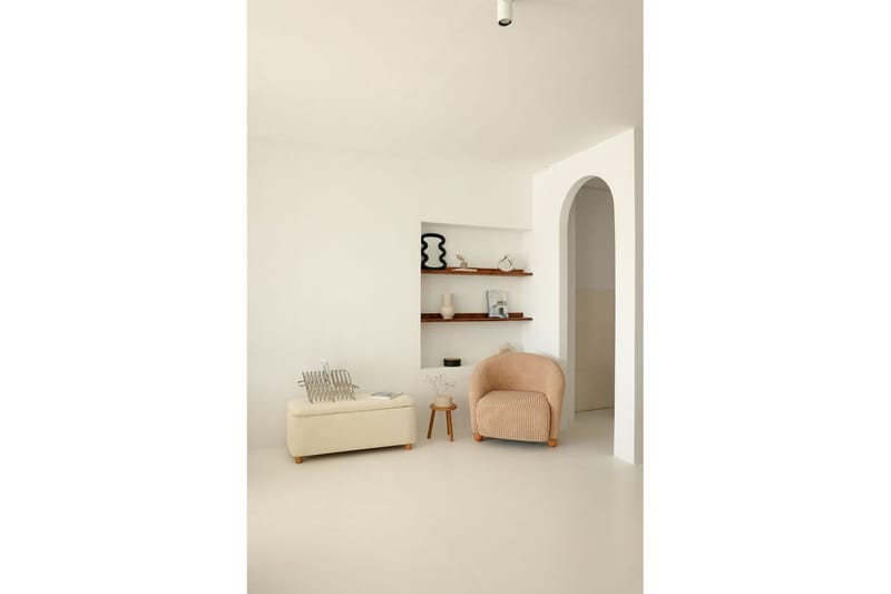 Slon Öronlappsfåtölj - Beige - Møbler - Stole & lænestole - Lænestole - Øreklapstol