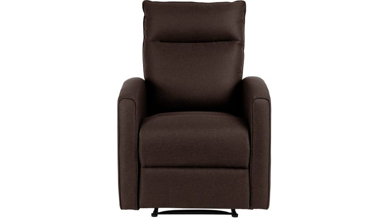 Solvane reclinerlænestol i stof - Chokoladebrun - Møbler - Stole & lænestole - Lænestole - Recliner lænestol