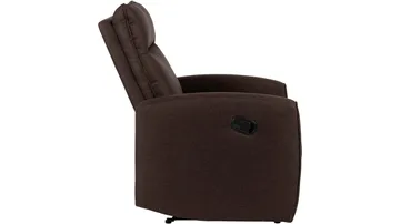 Solvane reclinerlænestol i stof - Chokoladebrun - Møbler - Stole & lænestole - Lænestole - Recliner lænestol
