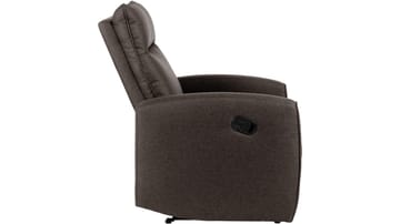 Solvane reclinerlænestol i stof - Gråbrun - Møbler - Stole & lænestole - Lænestole - Recliner lænestol