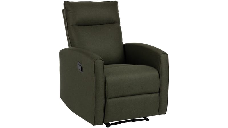 Solvane reclinerlænestol i stof, Grøn