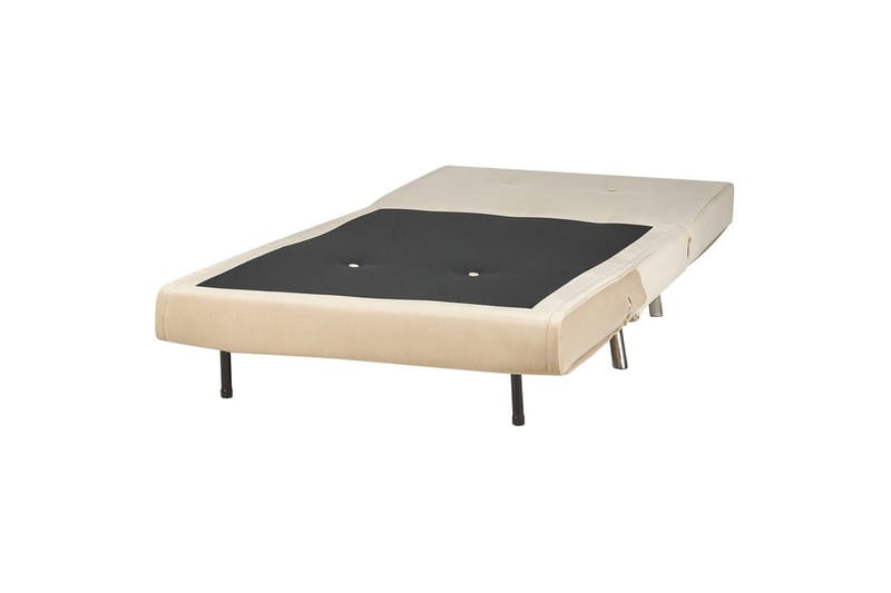 Sovesofa Farris - Beige, sølv - Møbler - Stole & lænestole - Lænestole - Sengestol