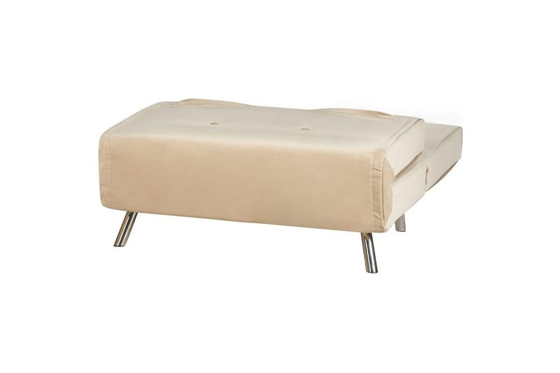 Sovesofa Farris - Beige, sølv - Møbler - Stole & lænestole - Lænestole - Sengestol