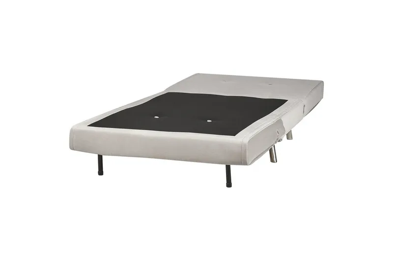 Sovesofa Farris - Grå, Sølv - Møbler - Stole & lænestole - Lænestole - Sengestol