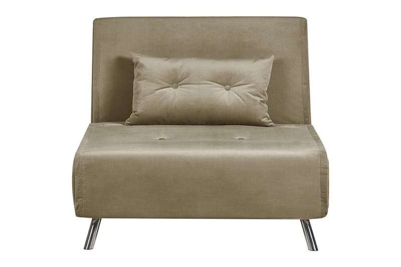Sovesofa Farris, Grøn, sølv