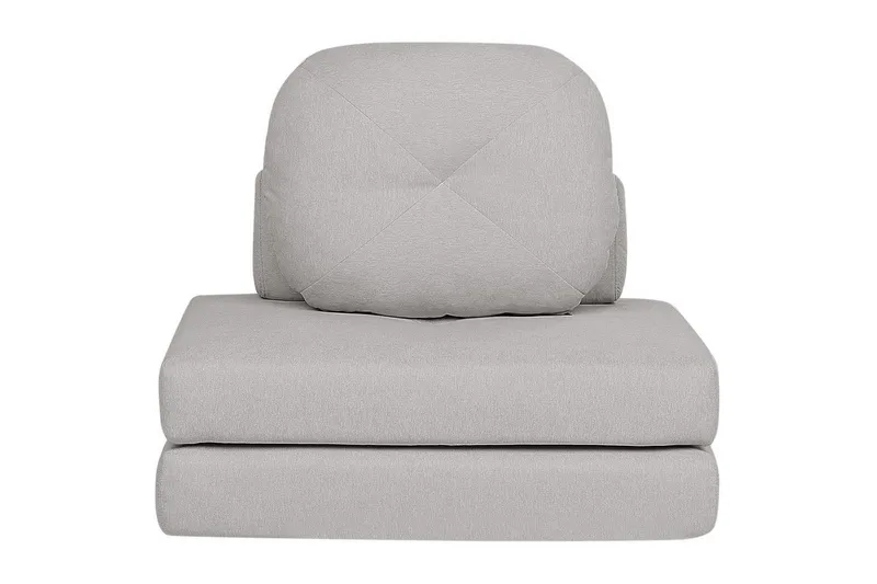 Sovesofa Olden, Grå/Polyester, 81x182 cm