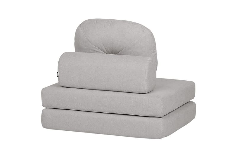 Sovesofa Olden - Grå/Polyester, 81x182 cm - Møbler - Stole & lænestole - Lænestole - Sengestol