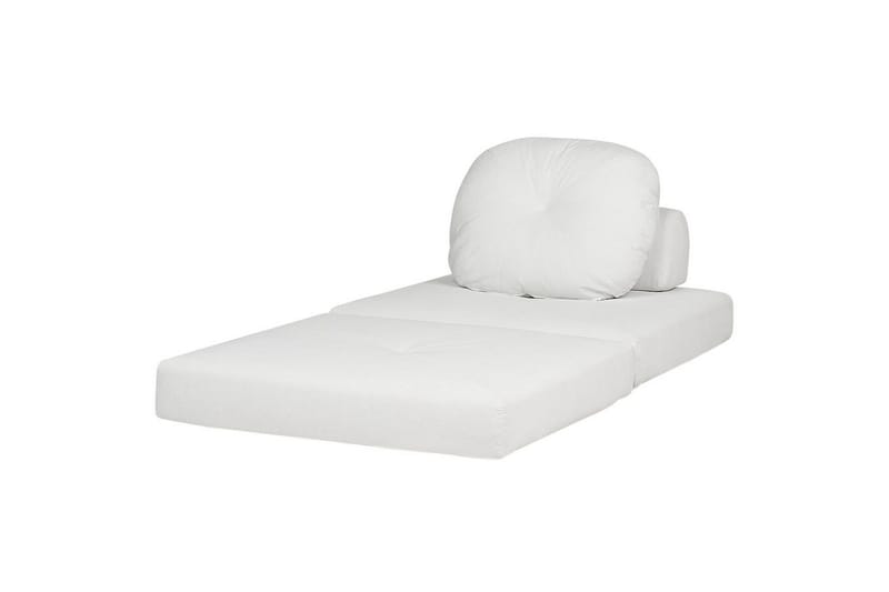 Sovesofa Olden - Hvid/Manchesterstof, 81x182 cm - Møbler - Stole & lænestole - Lænestole - Sengestol