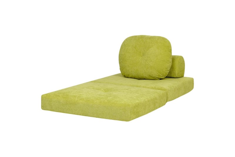 Sovesofa Olden - Lysegrøn/Fløjl, 81x182 cm - Møbler - Stole & lænestole - Lænestole - Sengestol