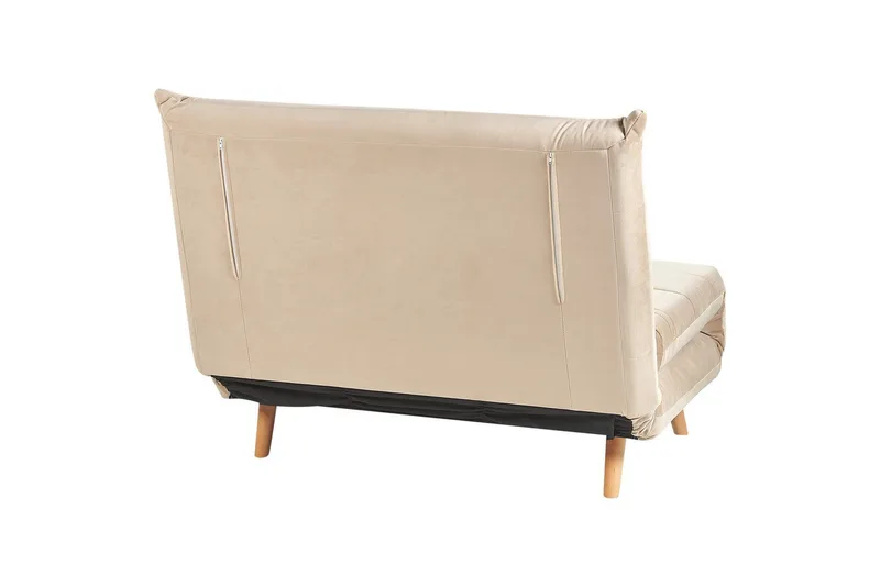 Sovesofa Setten - Beige, lyst træ - Møbler - Stole & lænestole - Lænestole - Sengestol