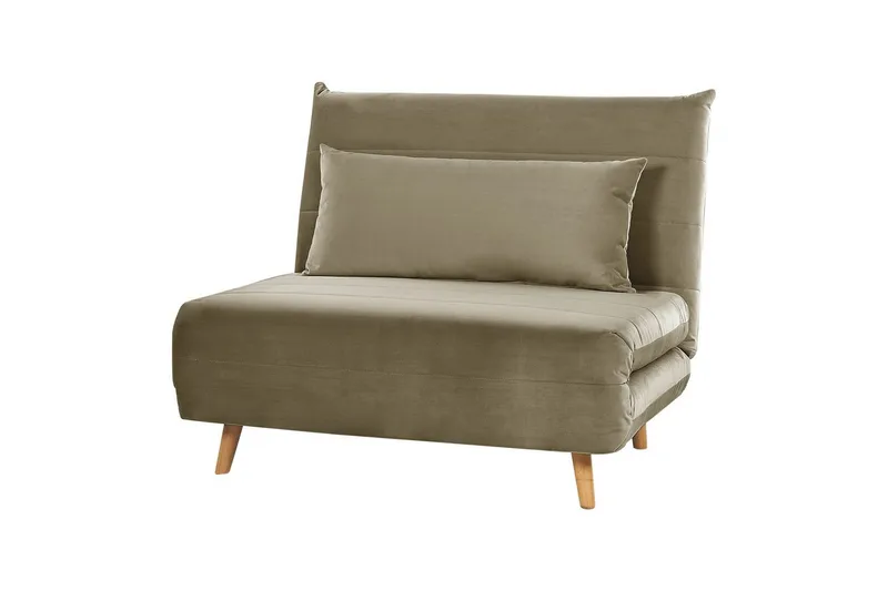 Sovesofa Setten - Grønt, lyst træ - Møbler - Stole & lænestole - Lænestole - Sengestol