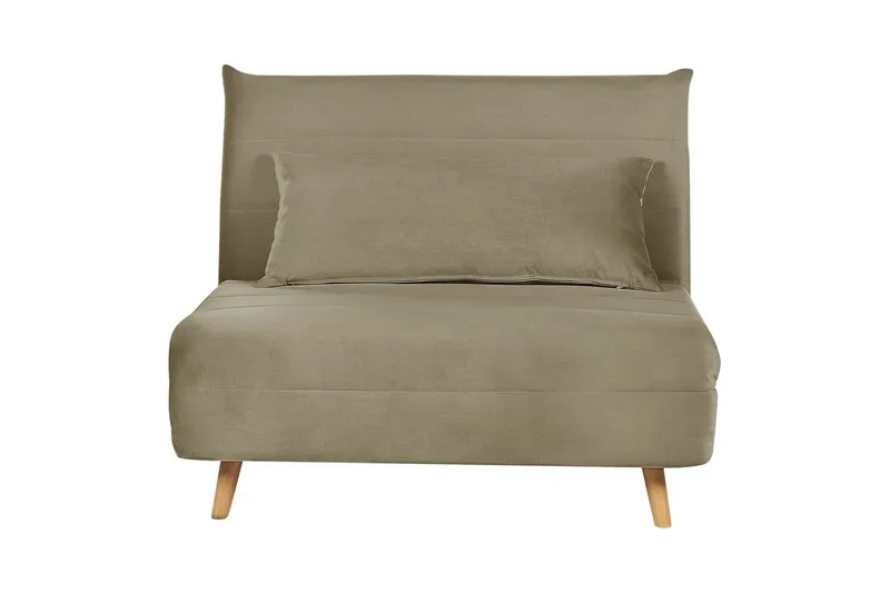 Sovesofa Setten, Grønt, lyst træ