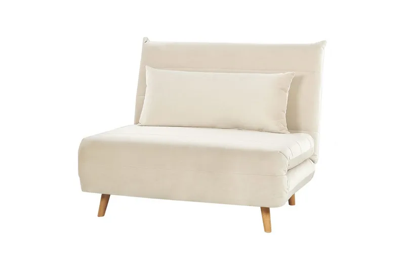 Sovesofa Setten - Hvid, lyst træ - Møbler - Stole & lænestole - Lænestole - Sengestol