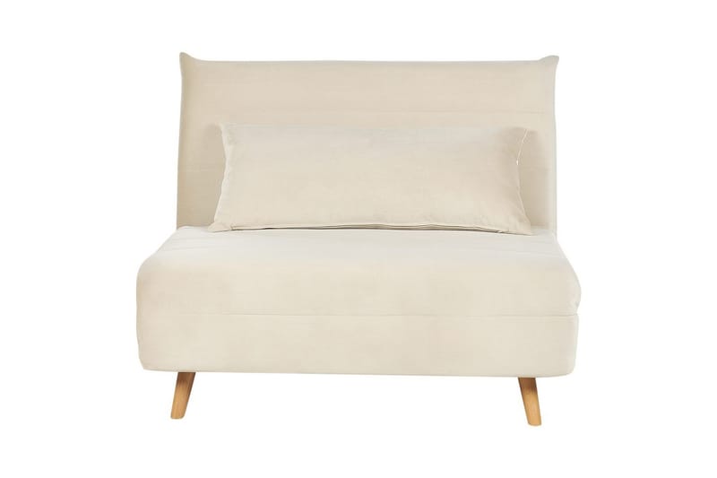 Sovesofa Setten - Hvid, lyst træ - Møbler - Stole & lænestole - Lænestole - Sengestol