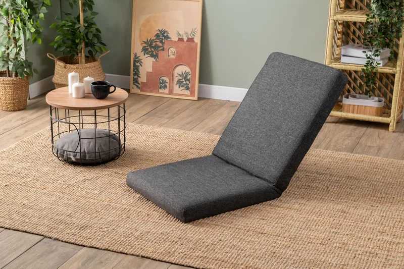 Sovesofa til 1 person Atelier Del Sofa Tera Single (55 x 65 x 60 cm) Mørkegrå - Møbler - Stole & lænestole - Lænestole - Sengestol