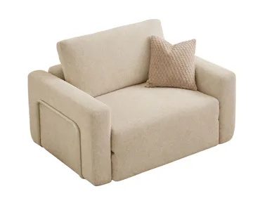 Sovesofa til 1 person Atelier Del Sofa Wello Single (80 x 70 cm) Creme