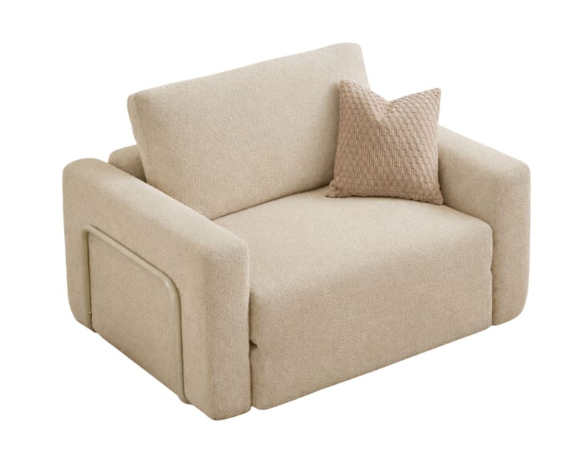 Sovesofa til 1 person Atelier Del Sofa Wello Single (80 x 70 cm) Creme, undefined