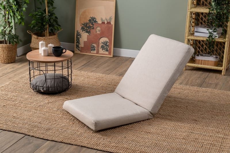 Sovesofa til 1 person Atelier Del Sofa Tera Single (55 x 65 x 60 cm) Creme - Møbler - Stole & lænestole - Lænestole - Sengestol